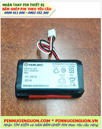 TERUMO 4YB4194-1254, Pin TERUMO 4YB4194-1254 7.4v 2300mAh 18Wh /Nhận thay pin Thiết bị